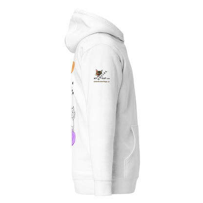 Two Is Better Than One Unisex Hoodie - My Social Cat Bonafide Boutique LLCTwo Is Better Than One Unisex HoodieHooded sweatshirtMy Social Cat Bonafide Boutique LLCWhiteScatcotton