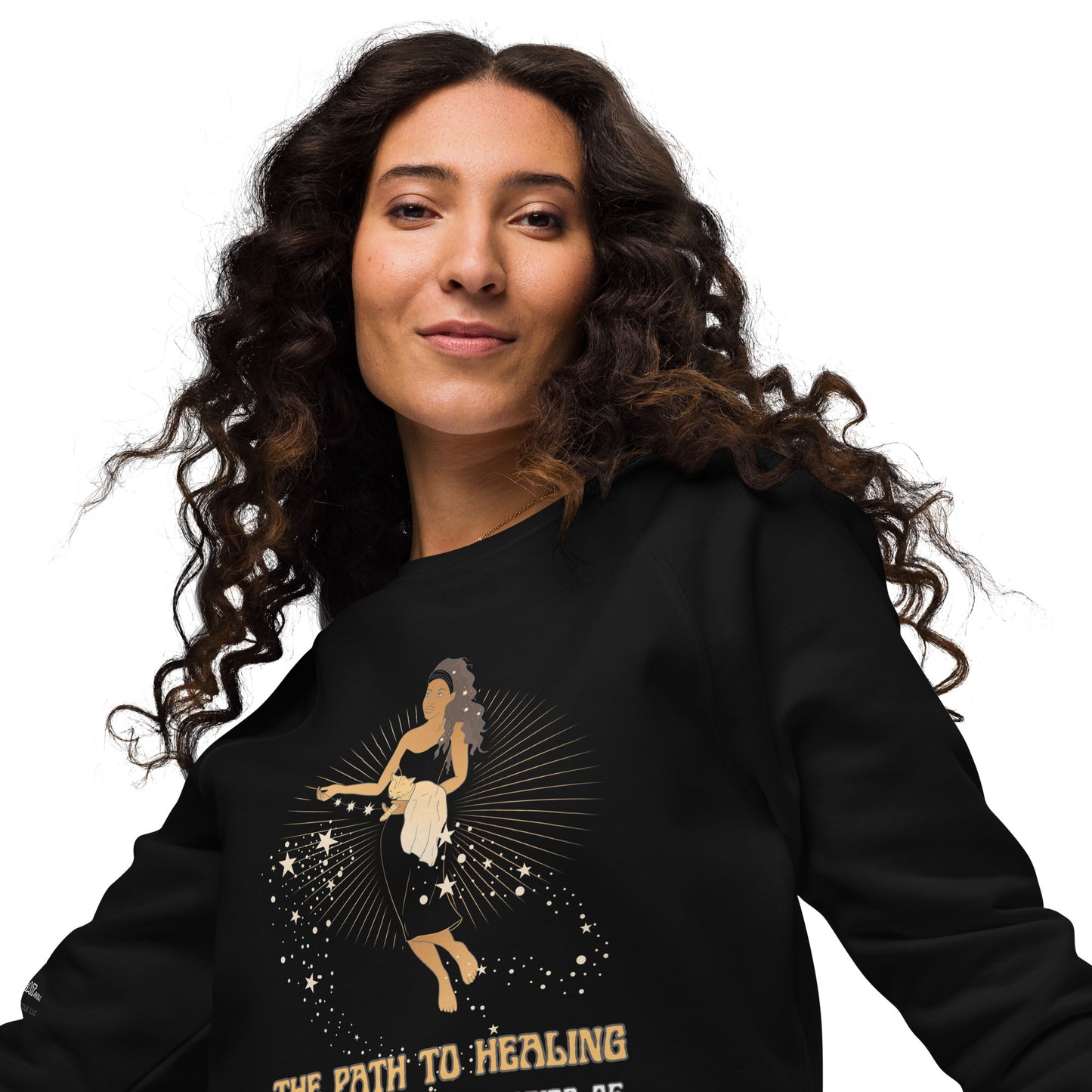 Path to Healing Organic Plush Sweatshirt