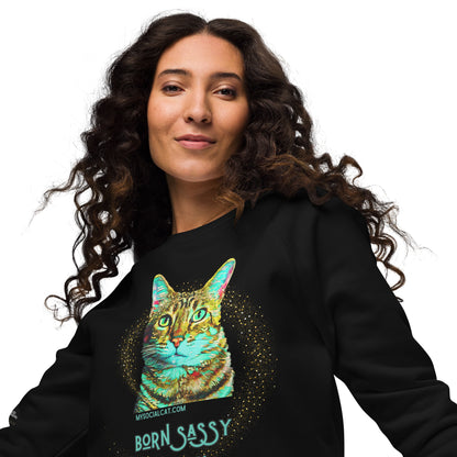 Born Sassy Plush Organic Sweatshirt