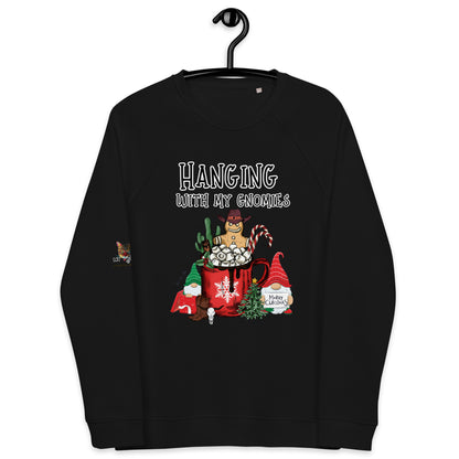 Gingerbread Gnomies Unisex Organic Sweatshirt