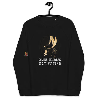 black sweatshirt on white background