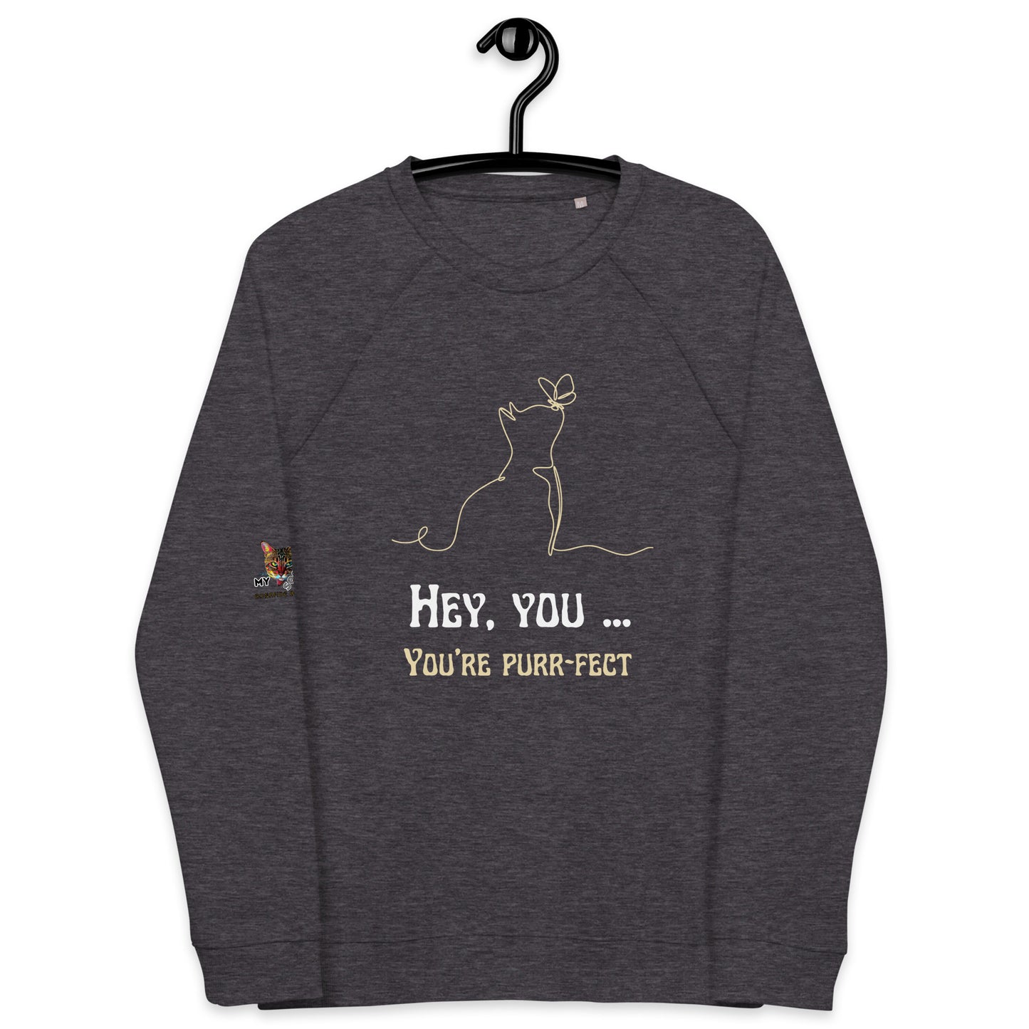 Hey You Plush Organic Sweatshirt