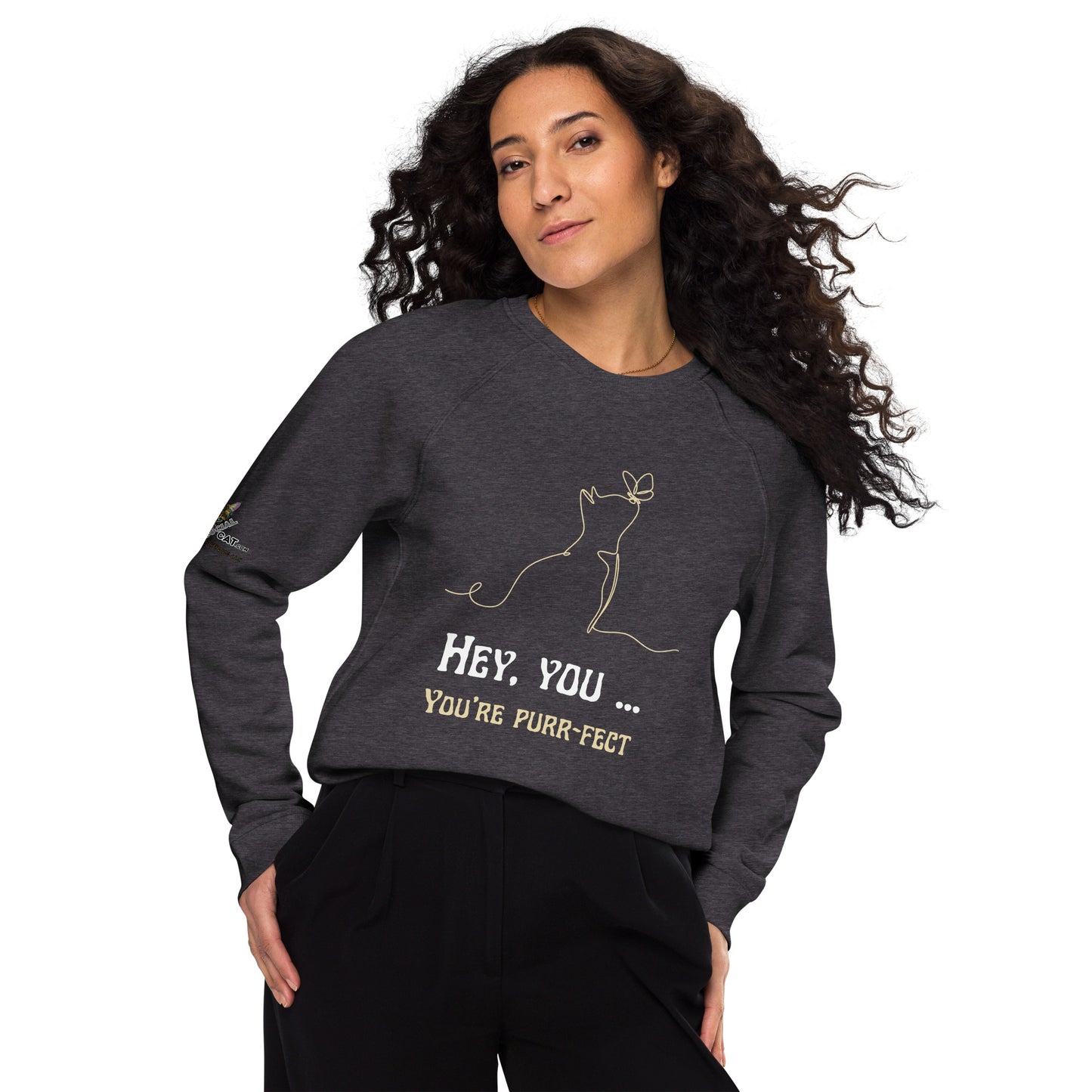 Hey You Plush Organic Sweatshirt
