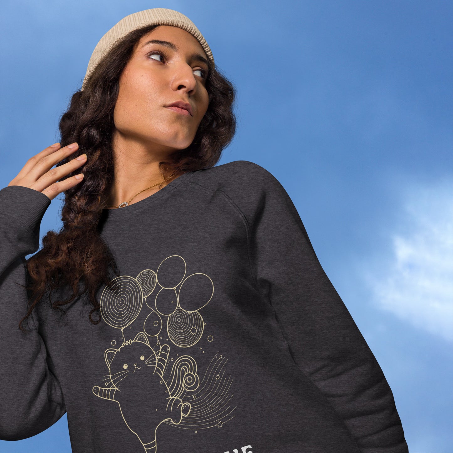 Rise Above Plush Organic Sweatshirt