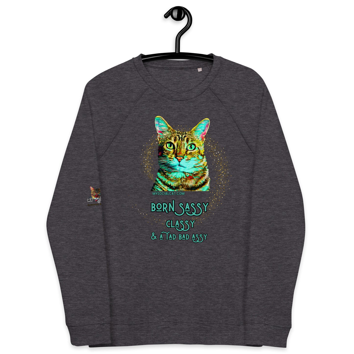 Born Sassy Plush Organic Sweatshirt
