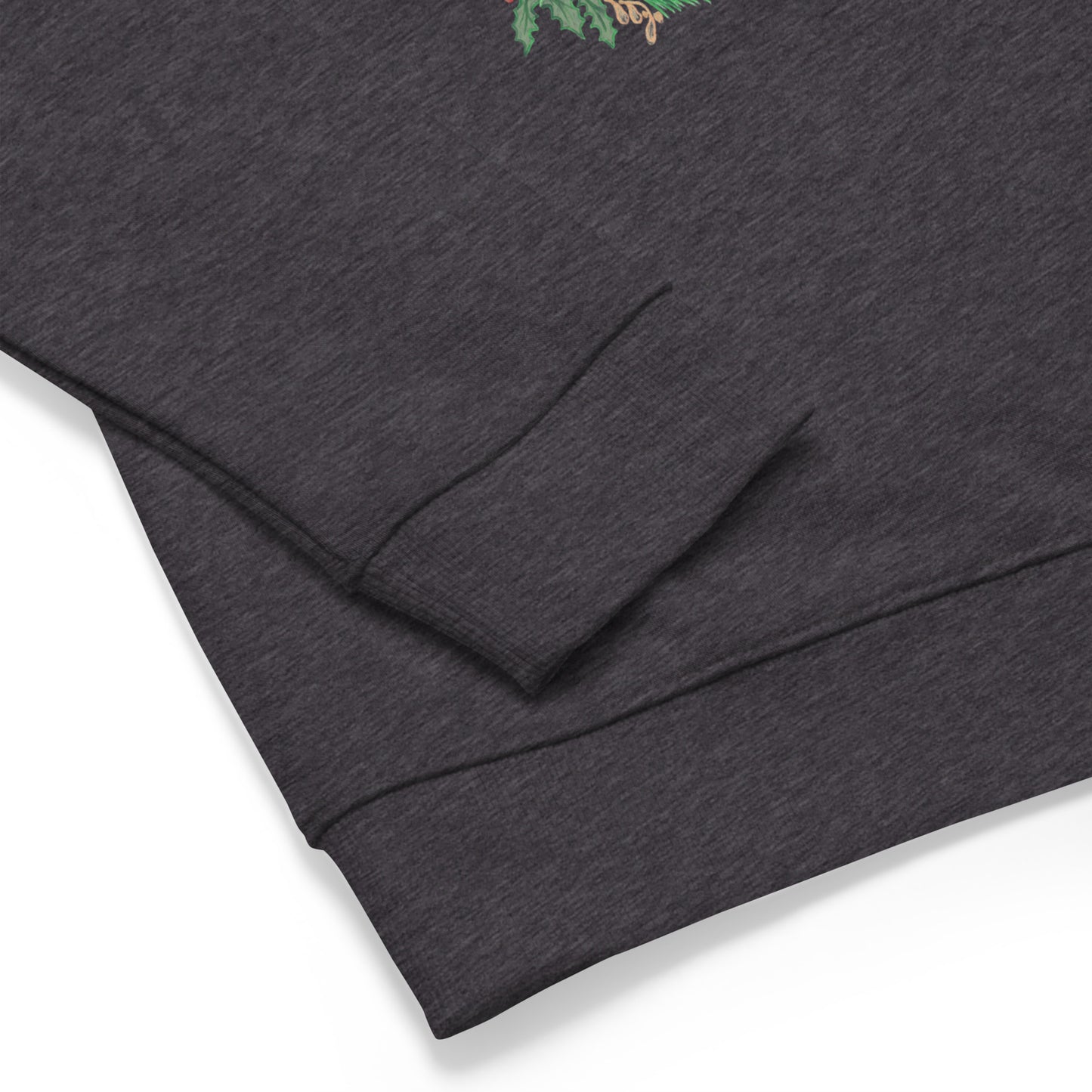 Catmas Spirit Unisex Organic Raglan Sweatshirt