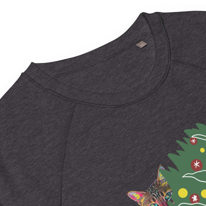 I Regret Nothing Unisex Organic Raglan Sweatshirt