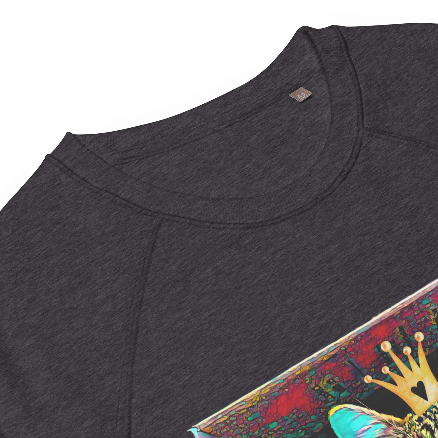 I'm the Queen Organic Raglan Sweatshirt
