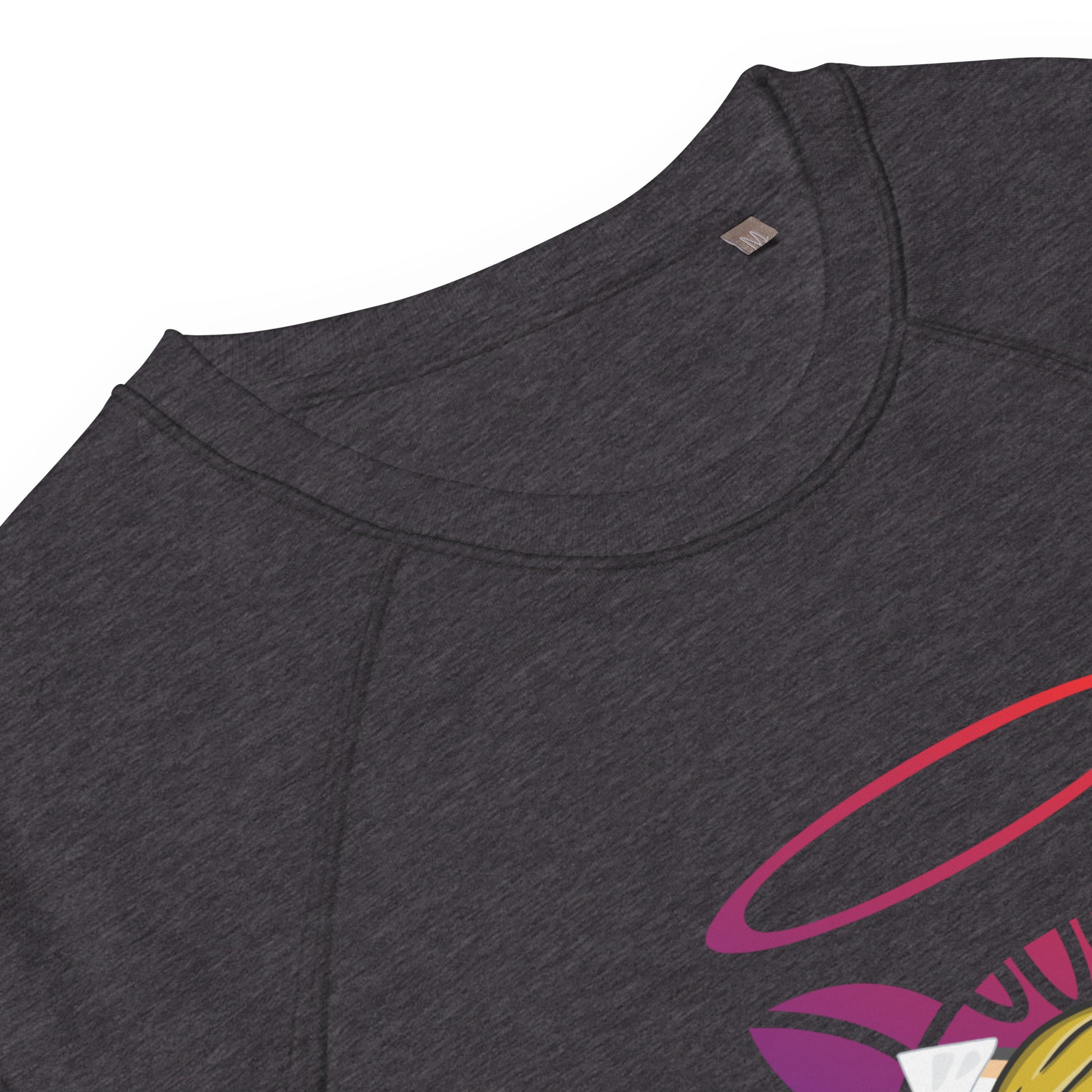 unisex-organic-raglan-sweatshirt-charcoal-melange-product-details-66a18038bb217 trump together we win top dog
