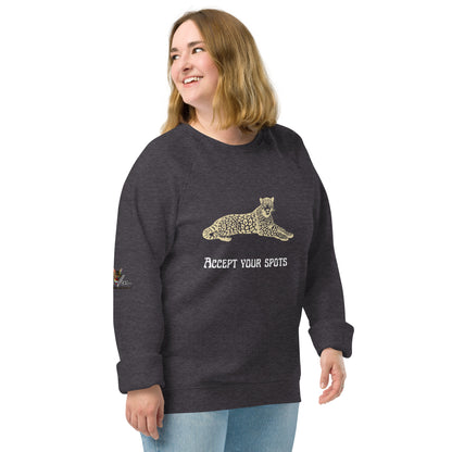 Accept Your Spots Plush Organic Sweatshirt