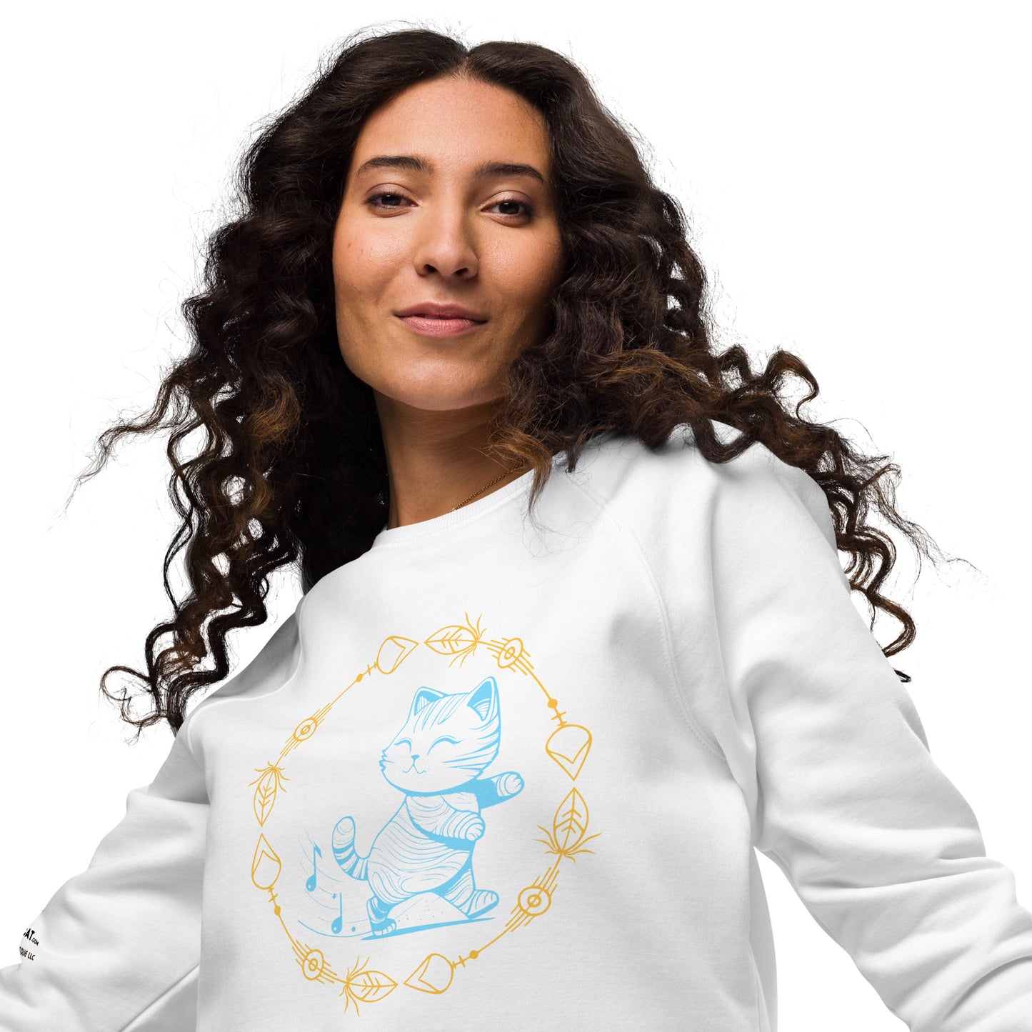 Purr Generator Plush Organic Sweatshirt