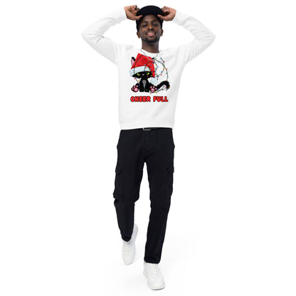 Cheer Unisex Organic Raglan Sweatshirt