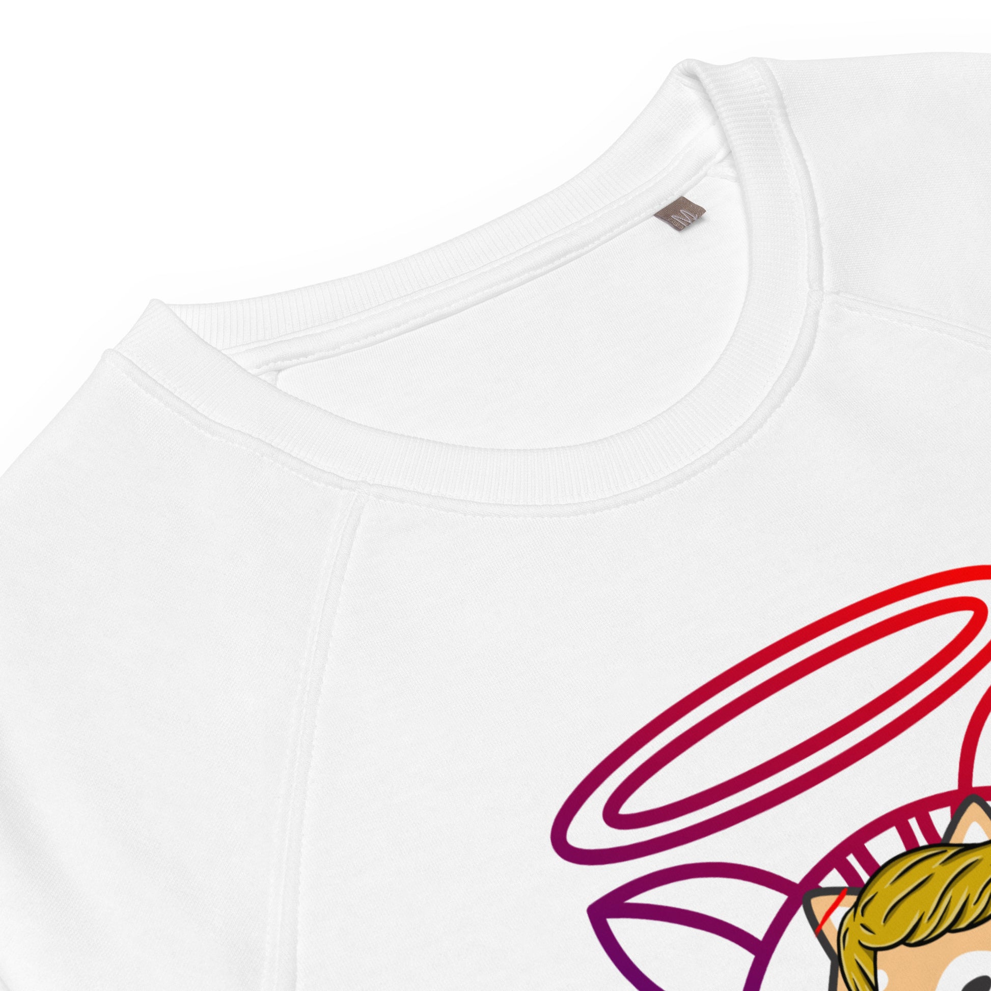 unisex-organic-raglan-sweatshirt-white-product-details-669de1b6bfac8 trump op dog boss