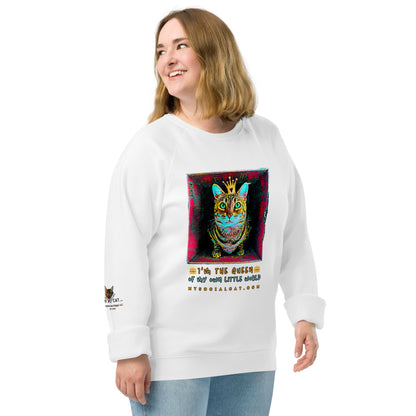 I'm the Queen Organic Raglan Sweatshirt