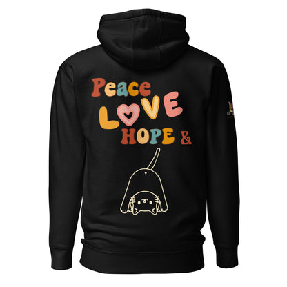 Peace Love Hope Unisex Hoodie