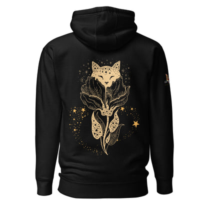 Cat Flower Unisex Hoodie