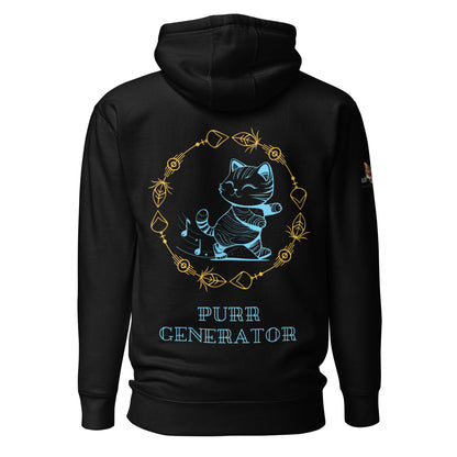 Purr Generator Unisex Hoodie