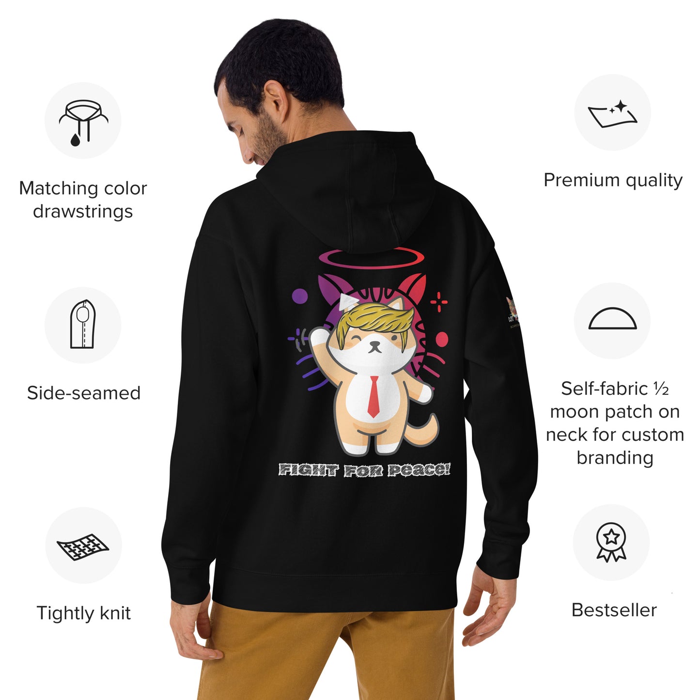 Fight For Peace Unisex Hoodie
