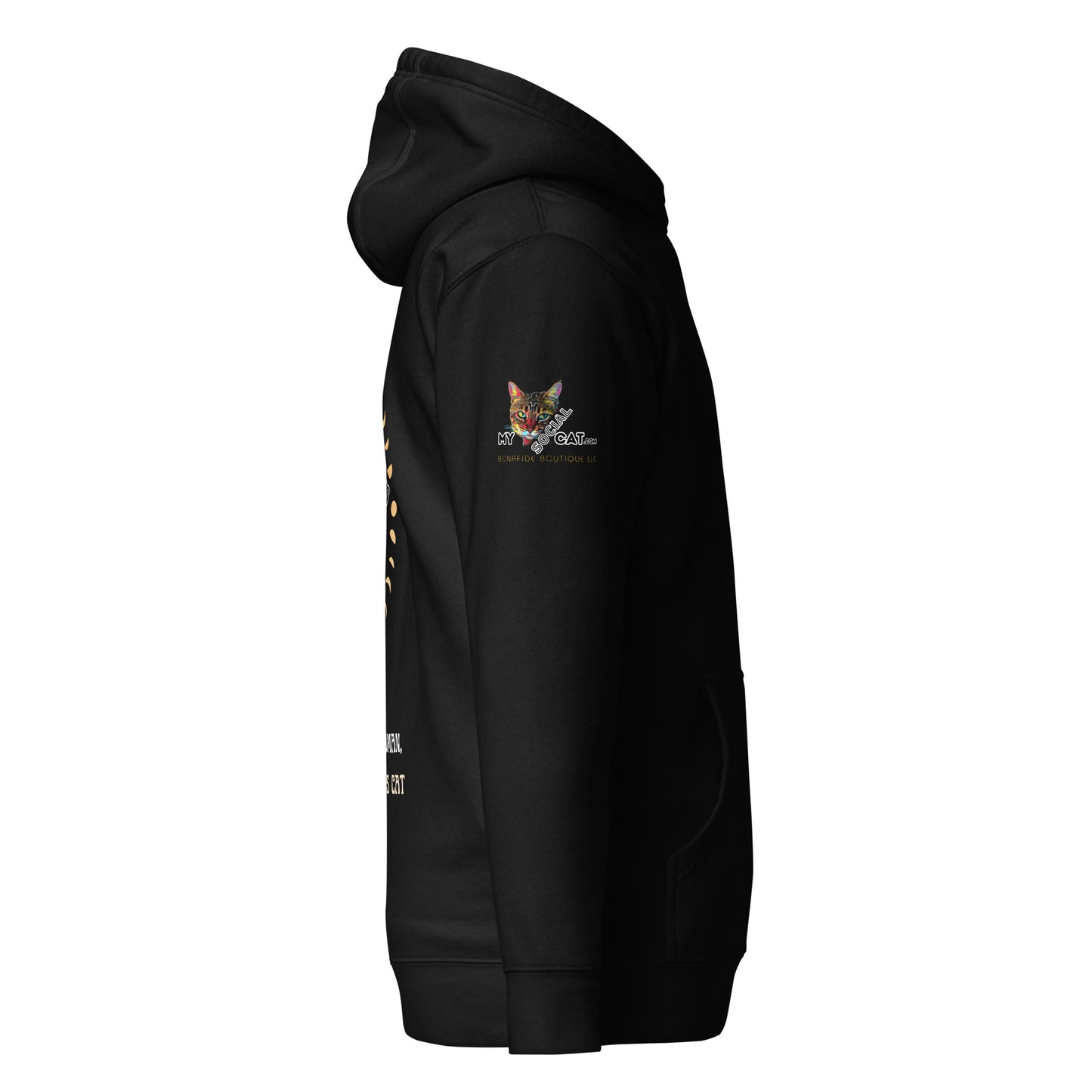 Mischievous Cat Unisex Hoodie