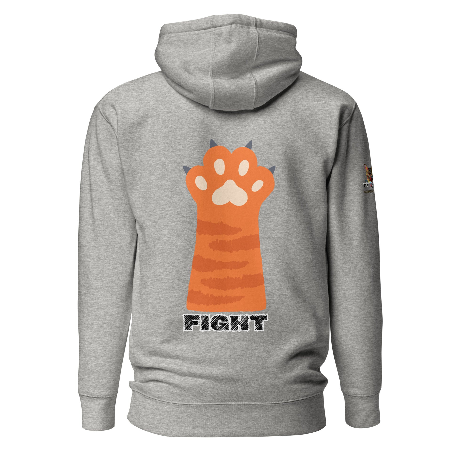 unisex-premium-hoodie-carbon-grey-back-669f3b04a8944 trump fight