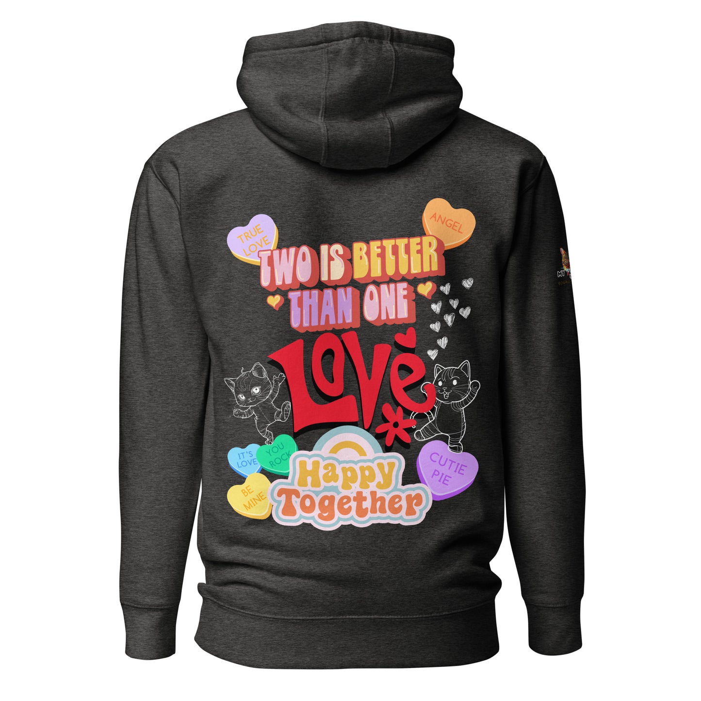 Two Is Better Than One Unisex Hoodie