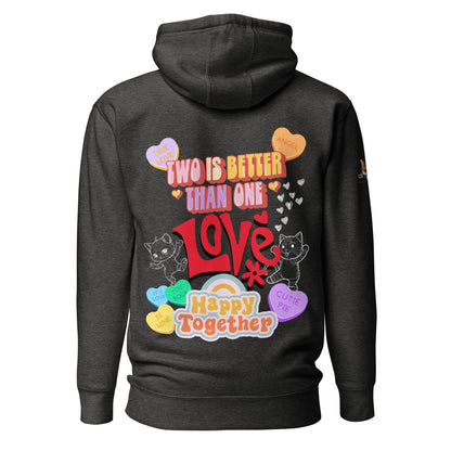 Two Is Better Than One Unisex Hoodie