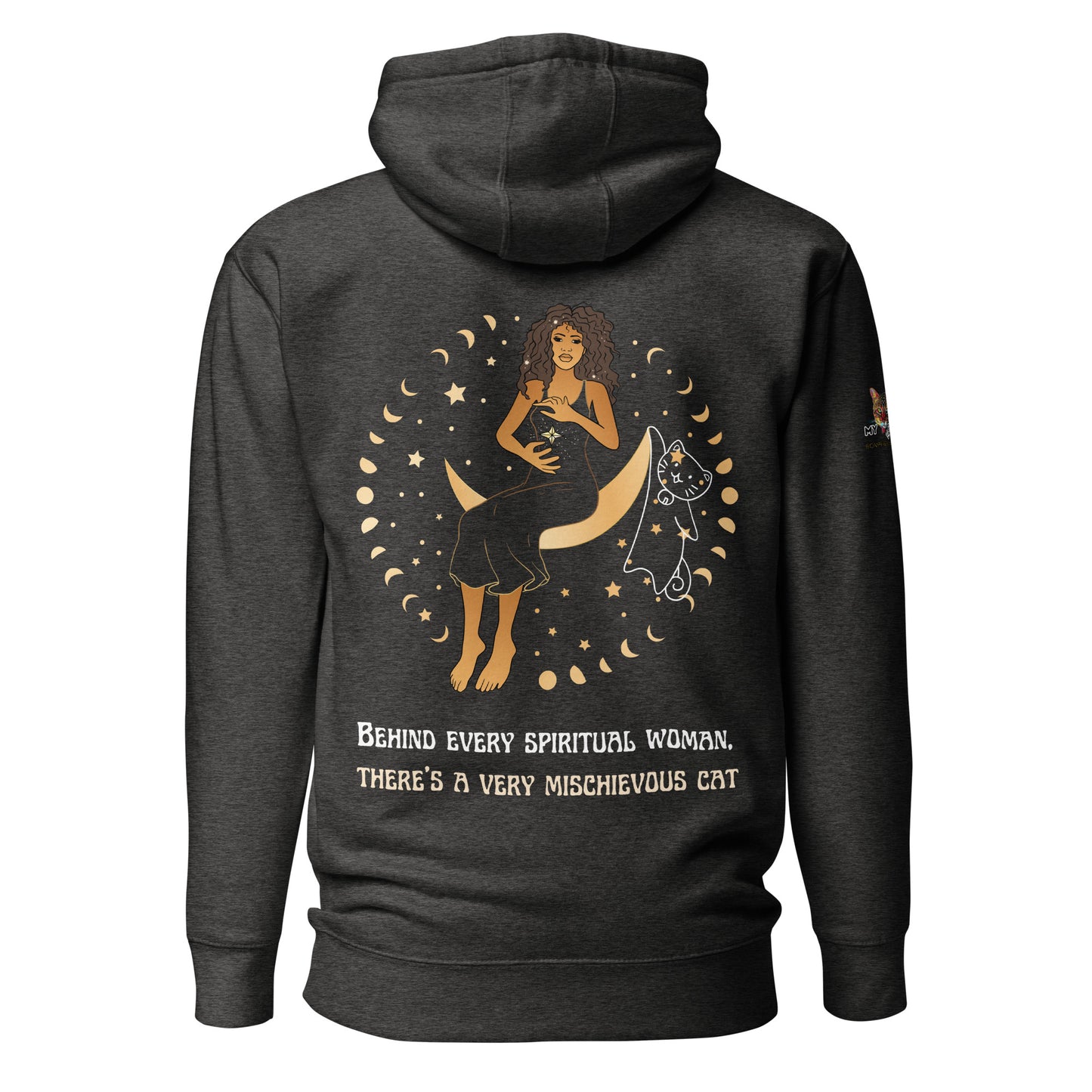 Mischievous Cat Unisex Hoodie
