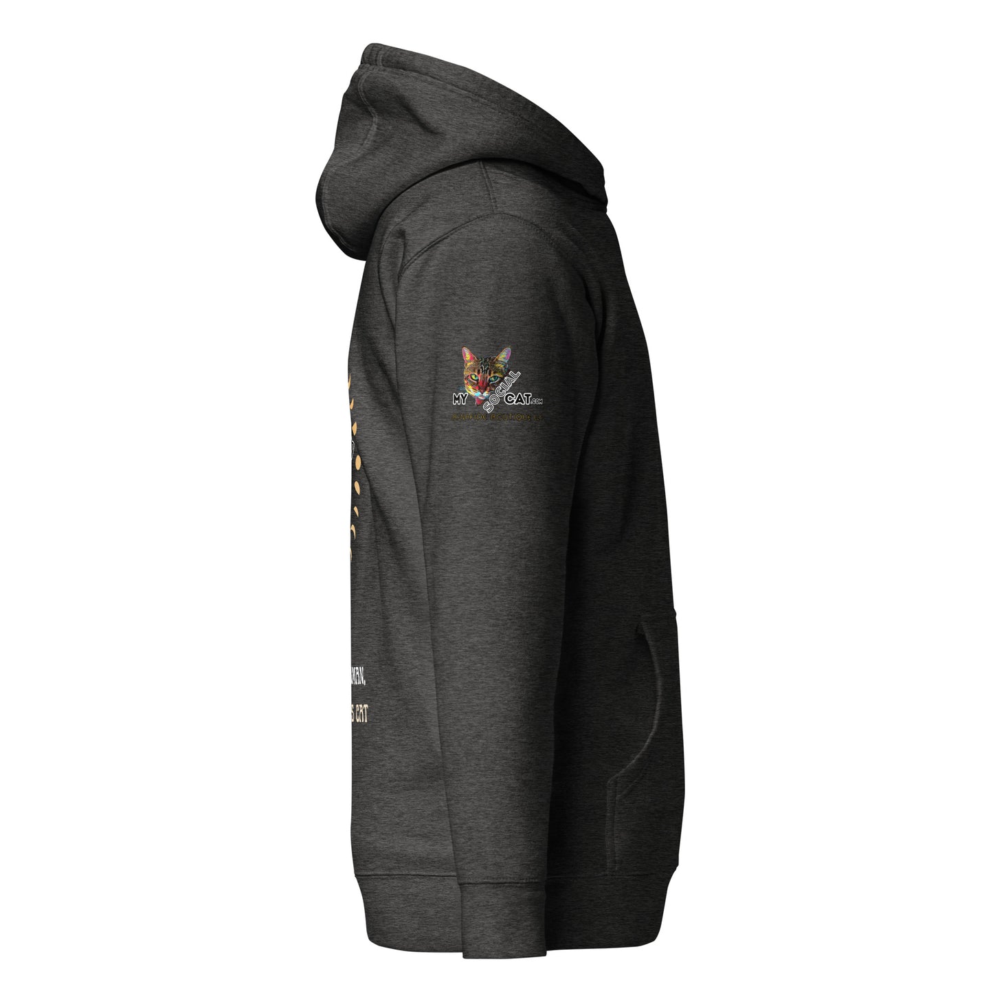 Mischievous Cat Unisex Hoodie