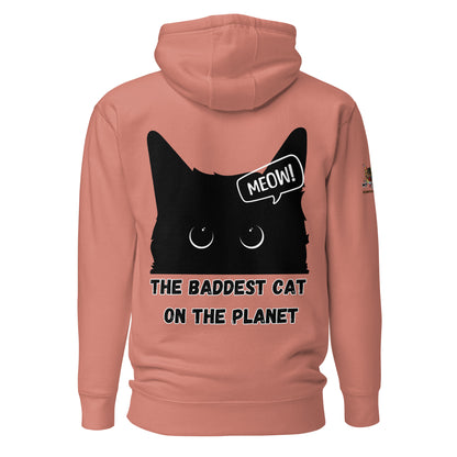 Baddest Cat Unisex Hoodie