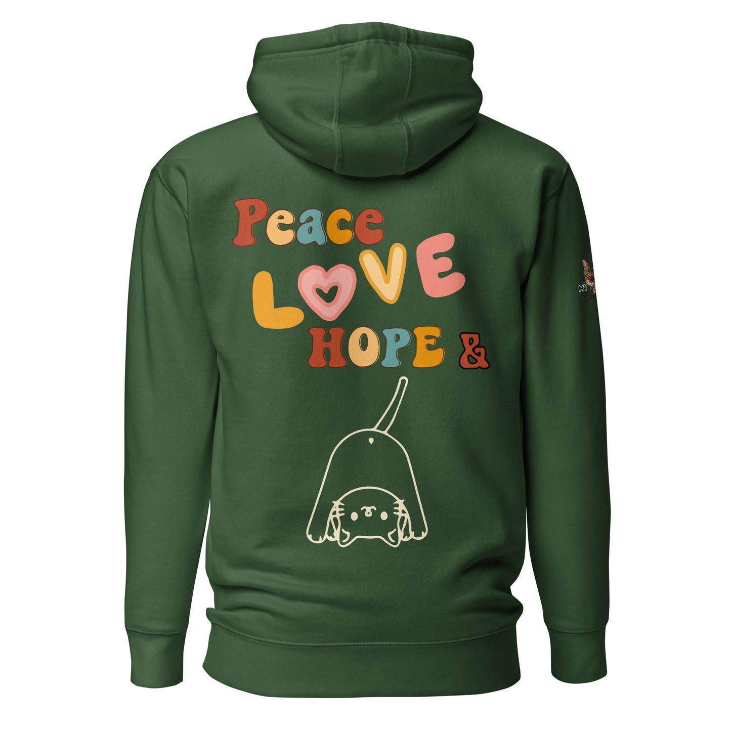 Peace Love Hope Unisex Hoodie