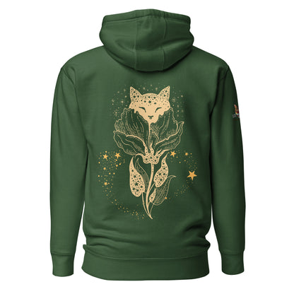 Cat Flower Unisex Hoodie