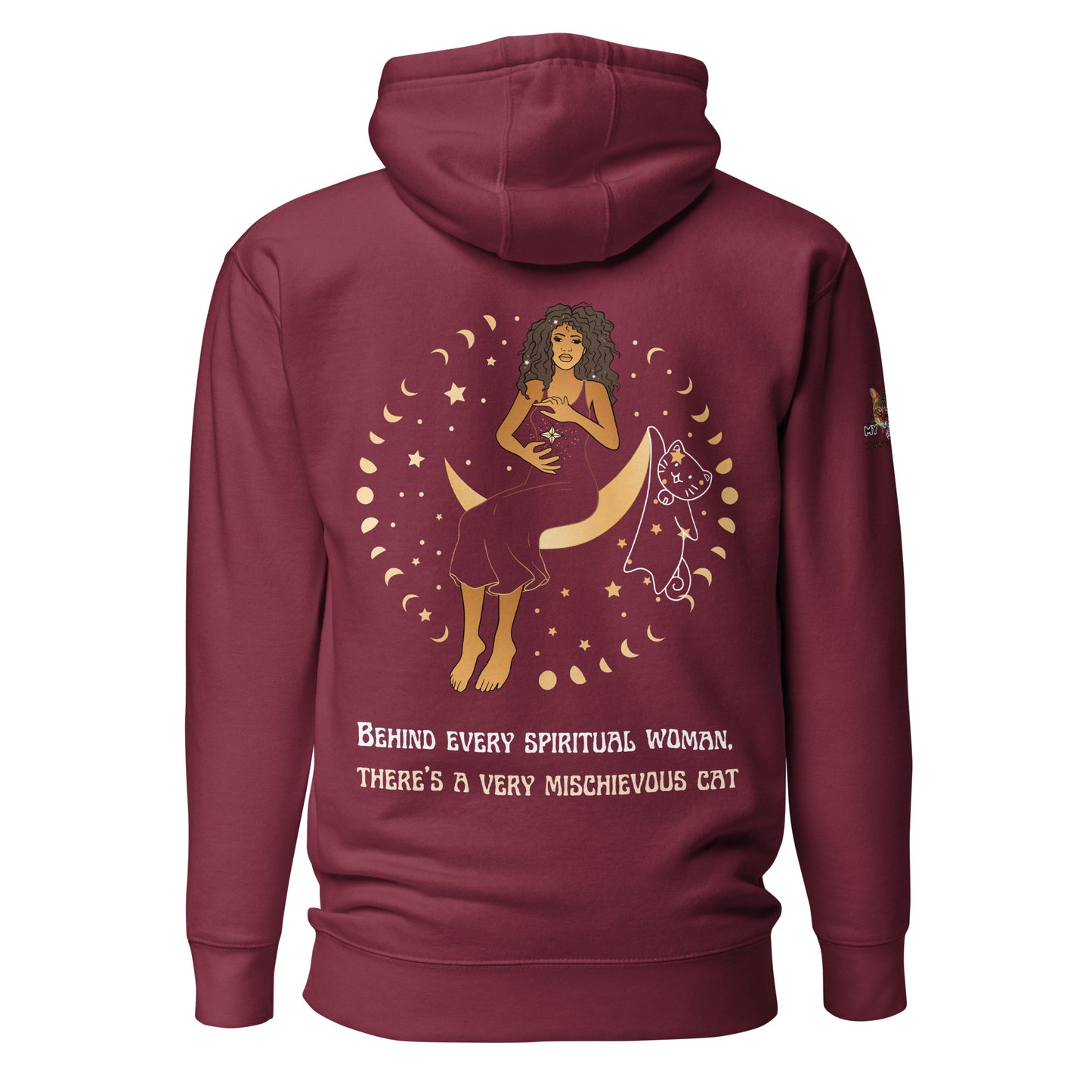 Mischievous Cat Unisex Hoodie