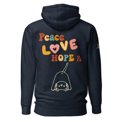 Peace Love Hope Unisex Hoodie