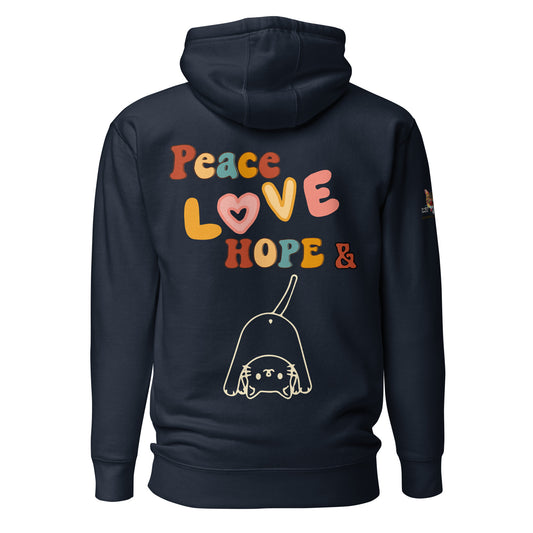 Peace Love Hope Unisex Hoodie
