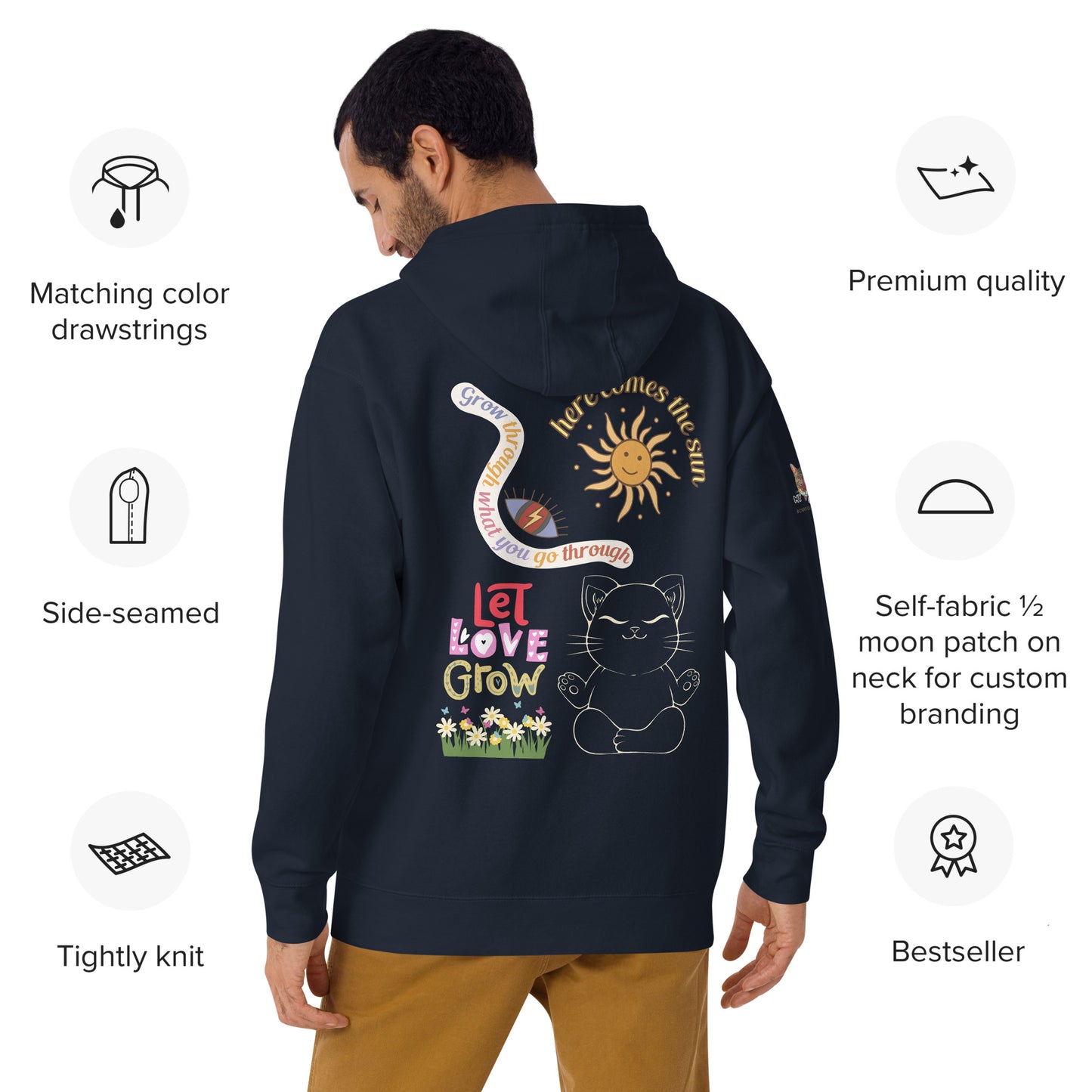 Let Love Grow Unisex Hoodie