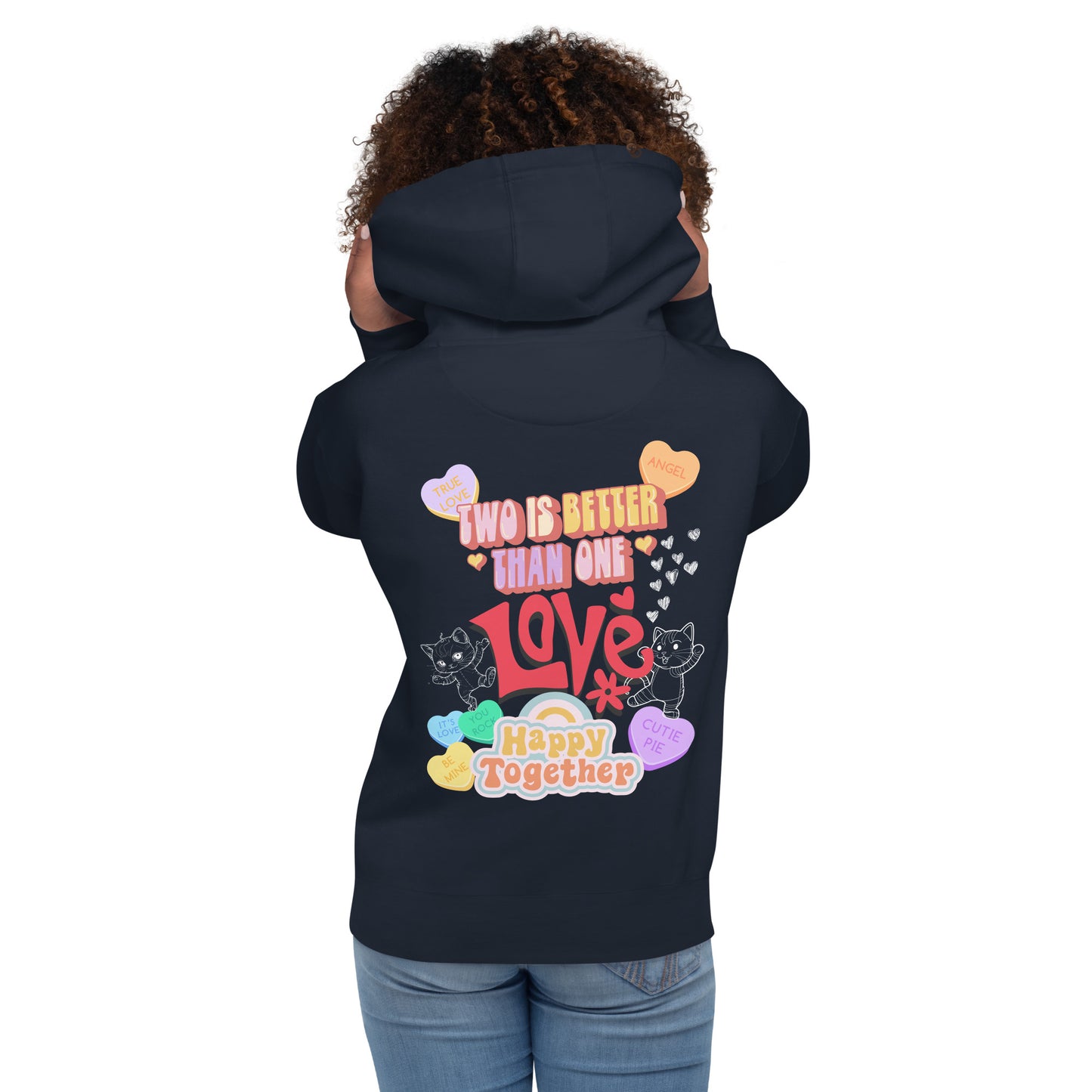 Two Is Better Than One Unisex Hoodie