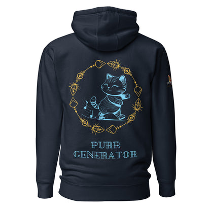 Purr Generator Unisex Hoodie