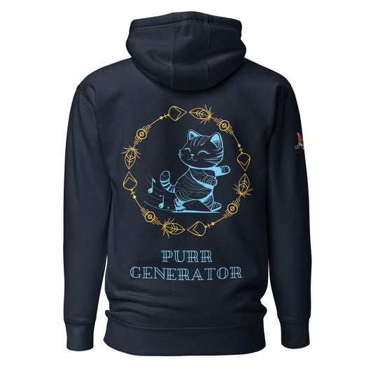 Purr Generator Unisex Hoodie