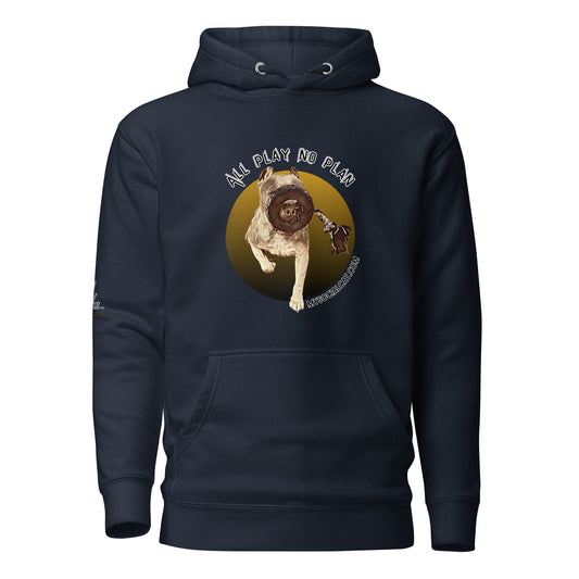unisex premium hoodie navy blazer front