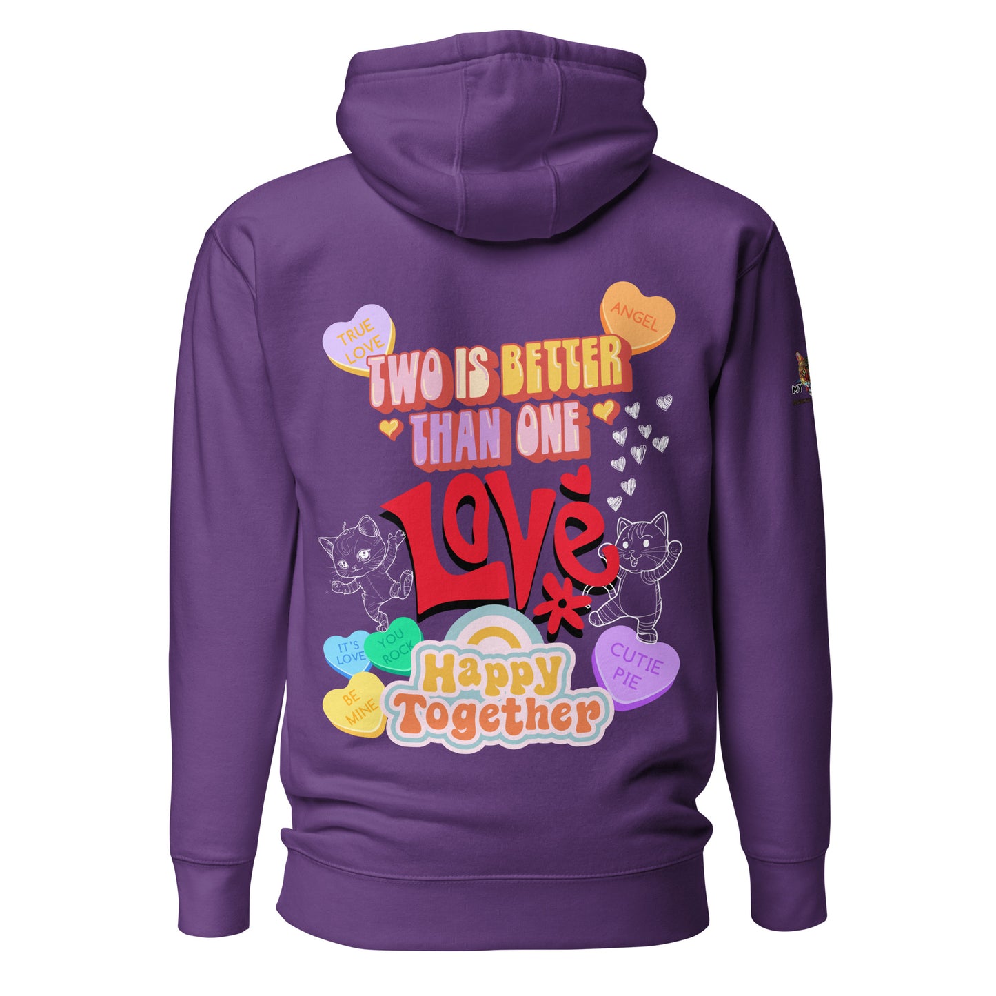 Two Is Better Than One Unisex Hoodie