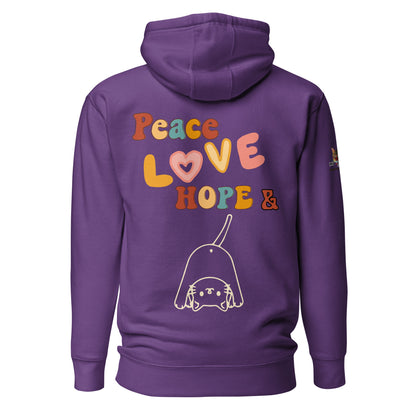 Peace Love Hope Unisex Hoodie