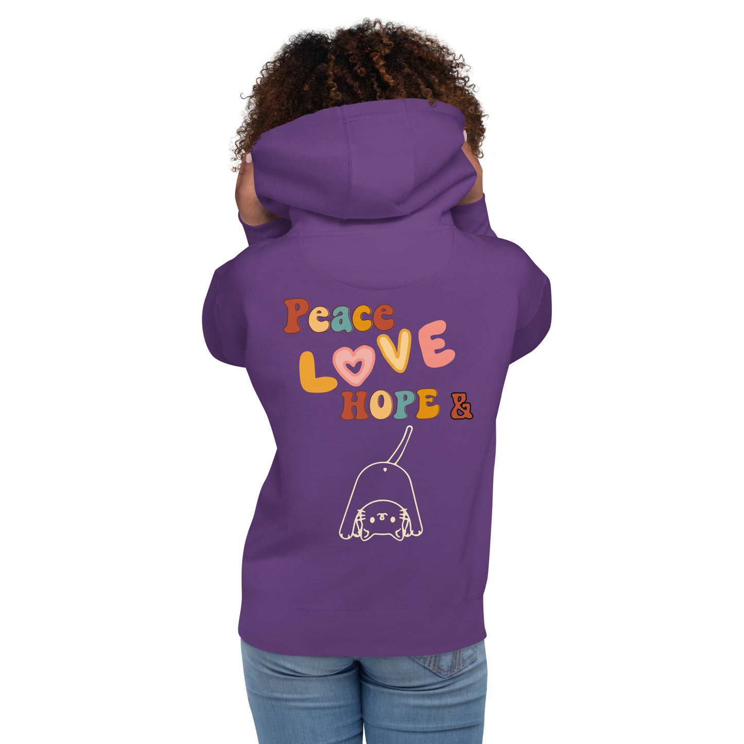 Peace Love Hope Unisex Hoodie