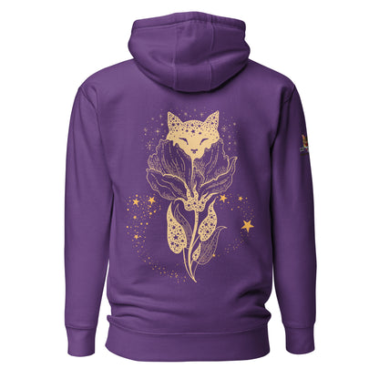 Cat Flower Unisex Hoodie