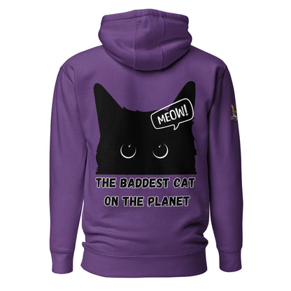 Baddest Cat Unisex Hoodie
