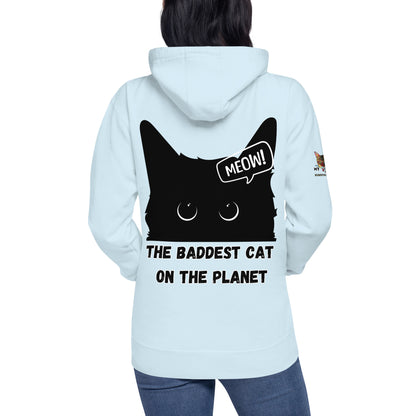 Baddest Cat Unisex Hoodie