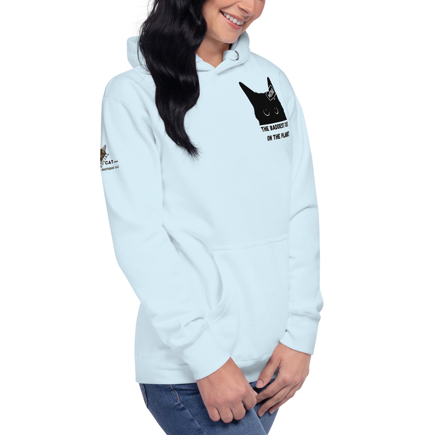 Baddest Cat Unisex Hoodie