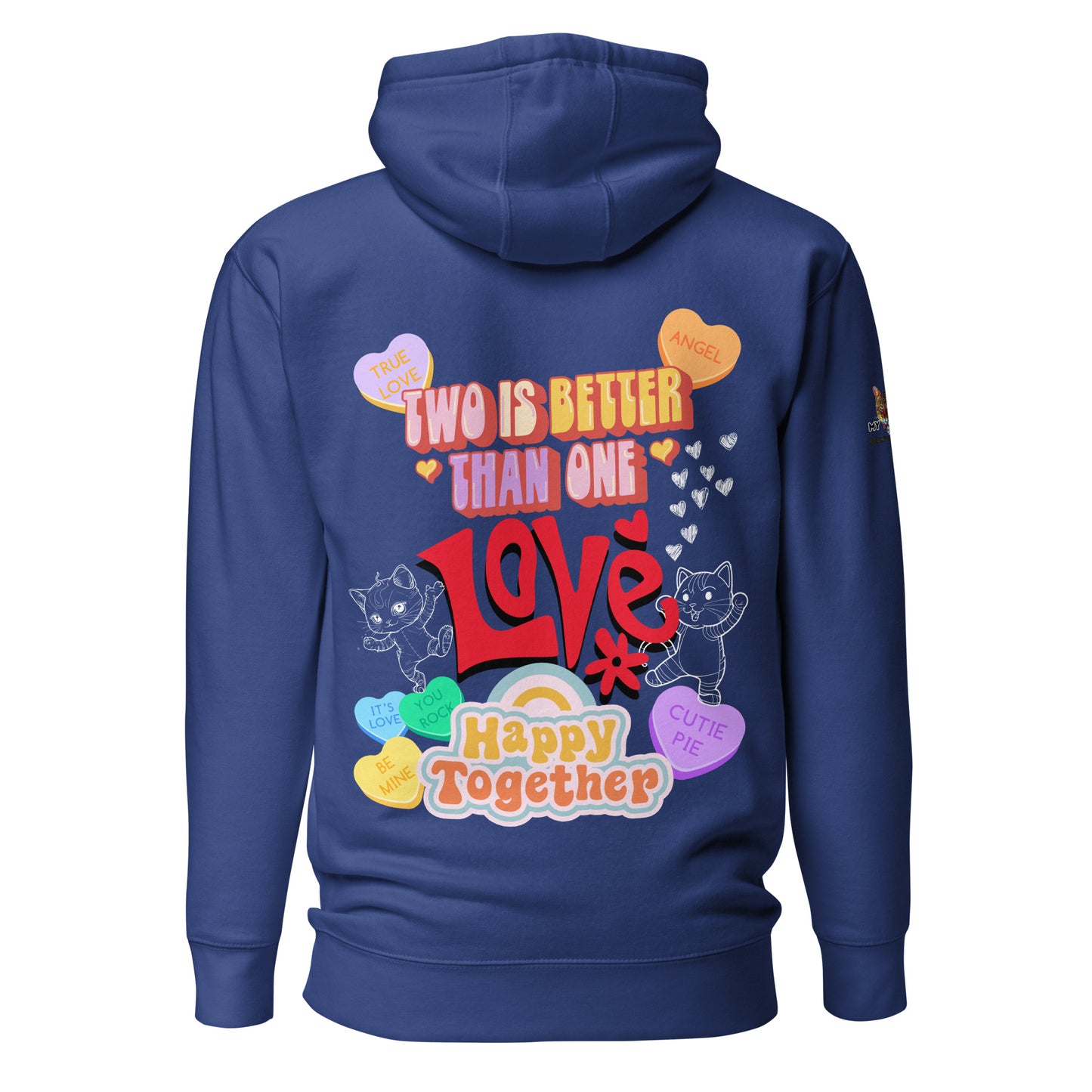 Two Is Better Than One Unisex Hoodie
