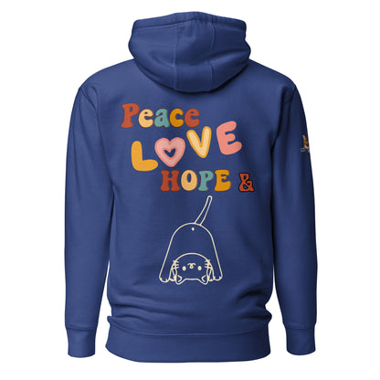 Peace Love Hope Unisex Hoodie