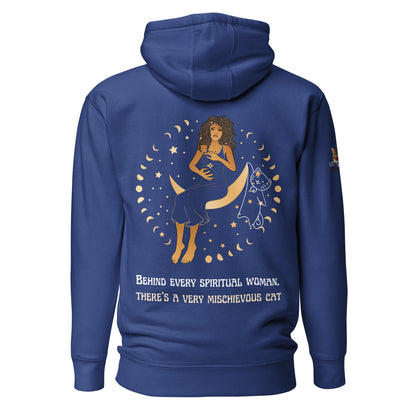 Mischievous Cat Unisex Hoodie