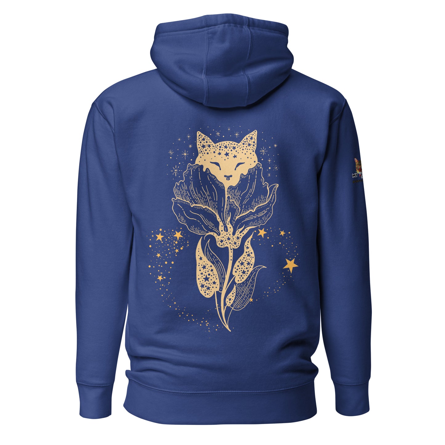 Cat Flower Unisex Hoodie